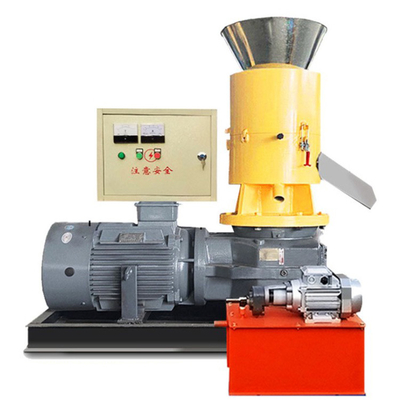 Factory Automatic Mini Flat Die Sawdust Pellet Machine Animal Feed Biomass Pellet Machine