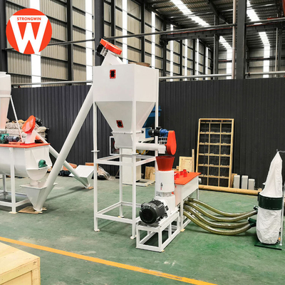 New Poultry Animal Feed Small Feed Pellet Making Line for Animal Feed