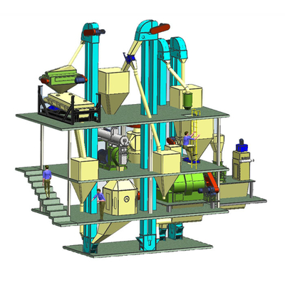 Make chicken/poultry/livestock /pig feed 3-12t/h etc. Animal Chicken Feed Pellet Mill Animal Feed Pellet Production Line