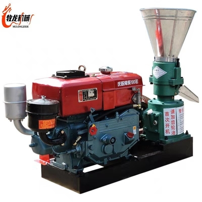 12hp animal chicken feed+processing+machinery poultry feed making machine chicken feed pellet machine 100-150KG