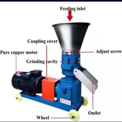 Home Use Automatic Processing Machine Fish Farming Cow Feed Pellet Processing Machine